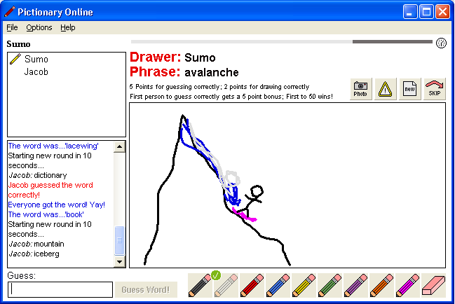 pictionary  online